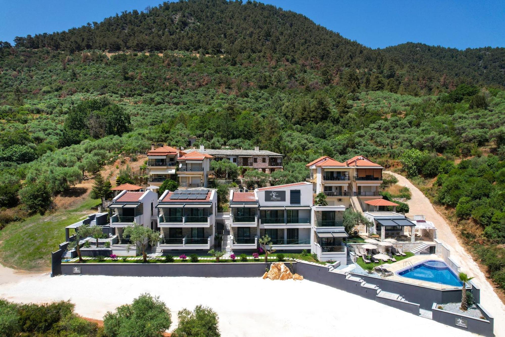 Brothers Htl Thassos Chrysi Ammoudia Exterior photo