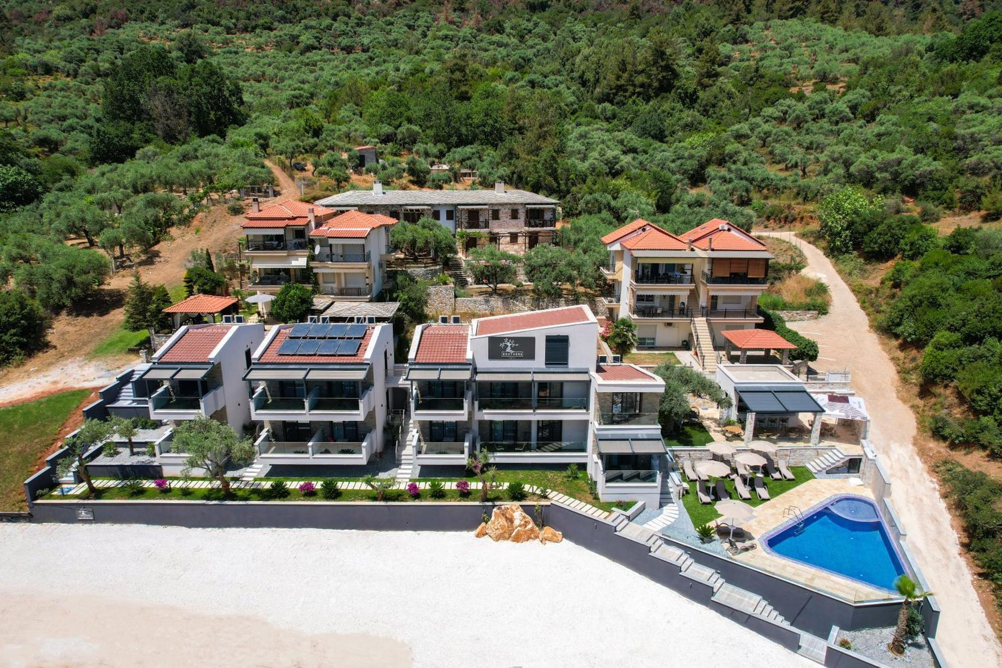 Brothers Htl Thassos Chrysi Ammoudia Exterior photo